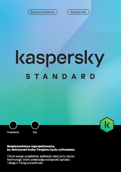 Kaspersky Standard, 1 urządzenie, 1 rok